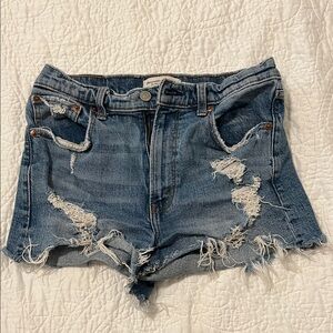 Abercrombie Distressed Denim shorts